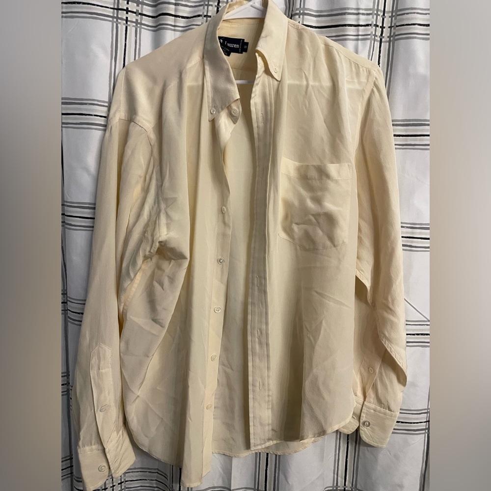 100% silk Ralph Lauren Blouse